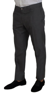 Thumbnail for Sleek Silver Martini Slim Fit Three-Piece Suit