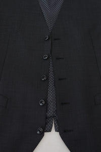 Thumbnail for Elegant Gray Martini Three-Piece Wool Silk Suit