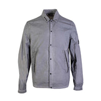 Thumbnail for Tech Fabric Black Overshirt Jacket