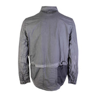 Thumbnail for Tech Fabric Black Overshirt Jacket