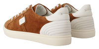 Thumbnail for Elegant Two-Tone Leather Sneakers