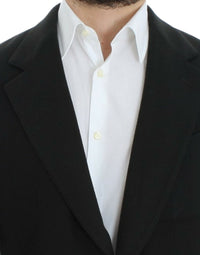 Thumbnail for Elegant Green Cashmere Blazer Jacket