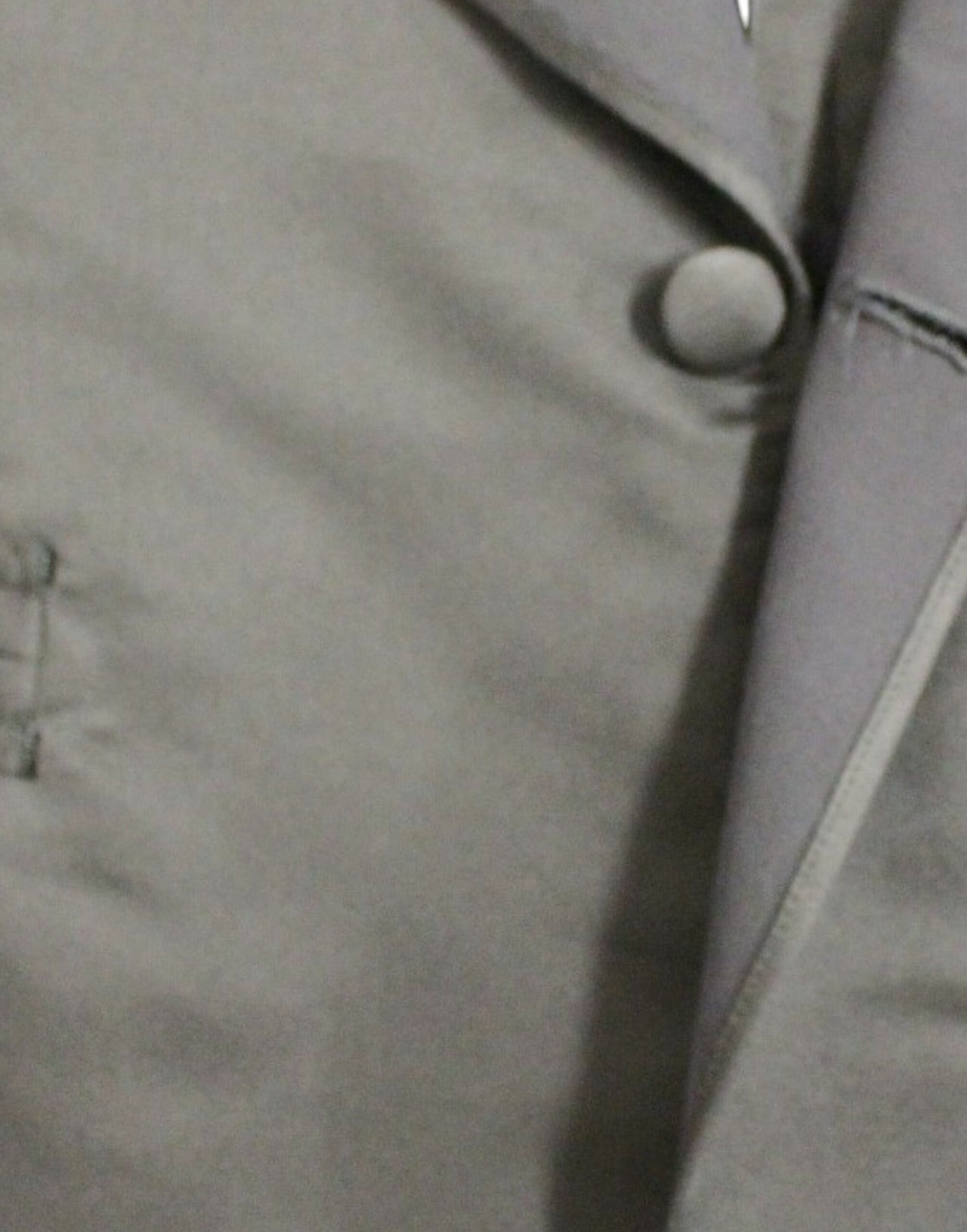 Elegant Black Silk Slim Fit Blazer