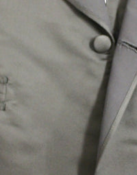 Thumbnail for Elegant Black Silk Slim Fit Blazer