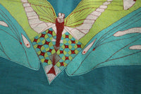 Thumbnail for Elegant Embroidered Green Mini Dress