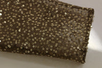 Thumbnail for Exquisite Gold Lace Maxi Dress with Crystals