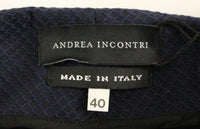 Thumbnail for Chic Cropped Blue Pants - Exquisite Craftsmanship