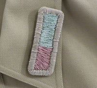 Thumbnail for Sleeveless Beige Cotton Tank Top with Brooches