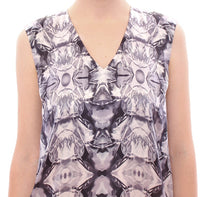 Thumbnail for Exquisite Silk Sleeveless Blouse in Multicolor