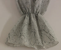 Thumbnail for Elegant Blue Cotton Tunic Blouse