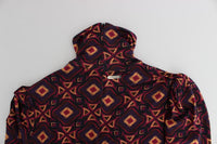 Thumbnail for Multicolor Turtleneck Chic Dress