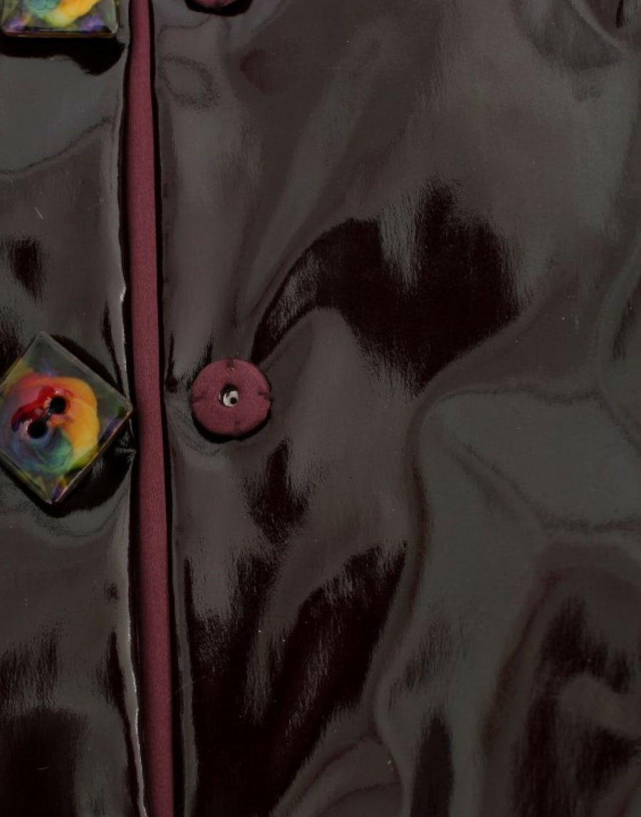 Black floral 3/4 Sleeve sheath dress