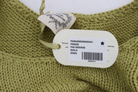 Thumbnail for Elegant Green Knit Sleeveless Vest Sweater