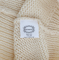 Thumbnail for Beige Sleeveless Knit Vest Sweater