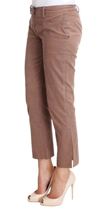 Thumbnail for Chic Brown Cropped Corduroy Pants