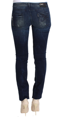 Thumbnail for Chic Slim Fit Skinny Blue Jeans