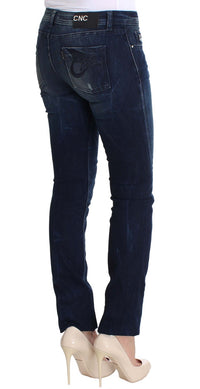 Thumbnail for Chic Slim Fit Skinny Blue Jeans