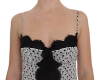 Thumbnail for Black Silk Lace Babydoll Lingerie Top