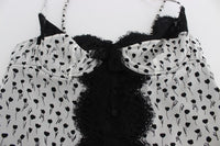 Thumbnail for Black Silk Lace Babydoll Lingerie Top