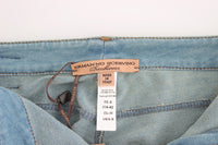 Thumbnail for Elegant Light Blue Capri Jeans