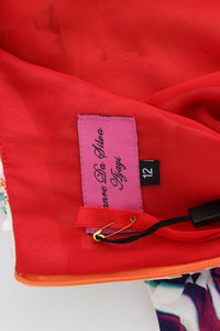 Thumbnail for Multicolor Sheath Dress - Artful Elegance