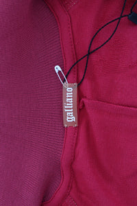 Thumbnail for Elegant Pink Zip Cardigan with Logo Detailing