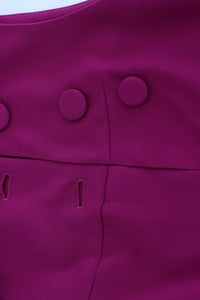 Thumbnail for Stunning Silk Sleeveless Purple Blouse