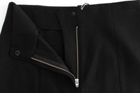 Thumbnail for Elegant High-Waist Black Pants