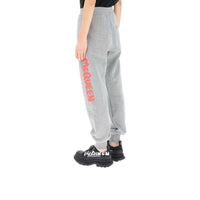 Thumbnail for Elegant Graffiti Logo Grey Sweatpants