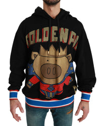 Thumbnail for Black Sweater Pig of the Year Hooded