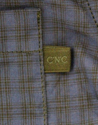 Thumbnail for Blue checkered cotton shirt