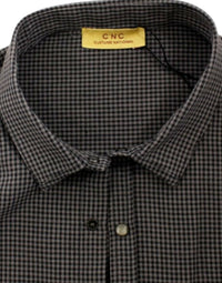Thumbnail for Gray linen casual shirt