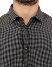 Thumbnail for Gray linen casual shirt