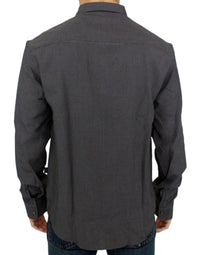 Thumbnail for Gray linen casual shirt