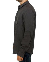 Thumbnail for Gray linen casual shirt
