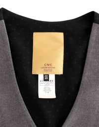 Thumbnail for Gray cotton blend casual vest