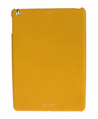 Thumbnail for Chic Yellow Leather Tablet Case