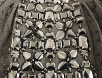 Thumbnail for Black Crystal Embellished Masterpiece Skirt