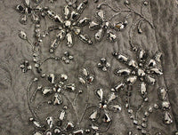 Thumbnail for Black Crystal Embellished Masterpiece Skirt