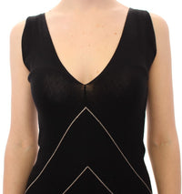 Thumbnail for Chic Monochrome Knitted Dress