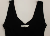 Thumbnail for Chic Monochrome Knitted Dress