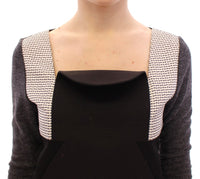 Thumbnail for Chic Tri-Tone Long Sleeve Sweater