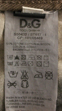 Thumbnail for Elegant Brown Cotton Trousers