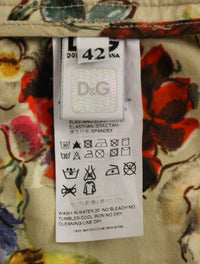 Thumbnail for Elegant Beige Regular Fit Cotton Pants
