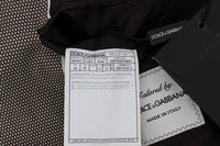 Thumbnail for Elegant Brown Silk Two-Button Slim Blazer