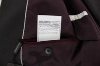 Thumbnail for Elegant Gray Linen Slim Fit Blazer and Vest