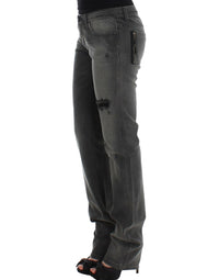 Thumbnail for Gray straight leg jeans