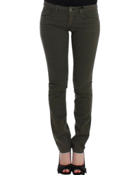 Thumbnail for Green slim leg jeans