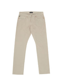 Thumbnail for Chic Beige Straight Fit Cotton Jeans