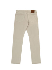 Thumbnail for Chic Beige Straight Fit Cotton Jeans